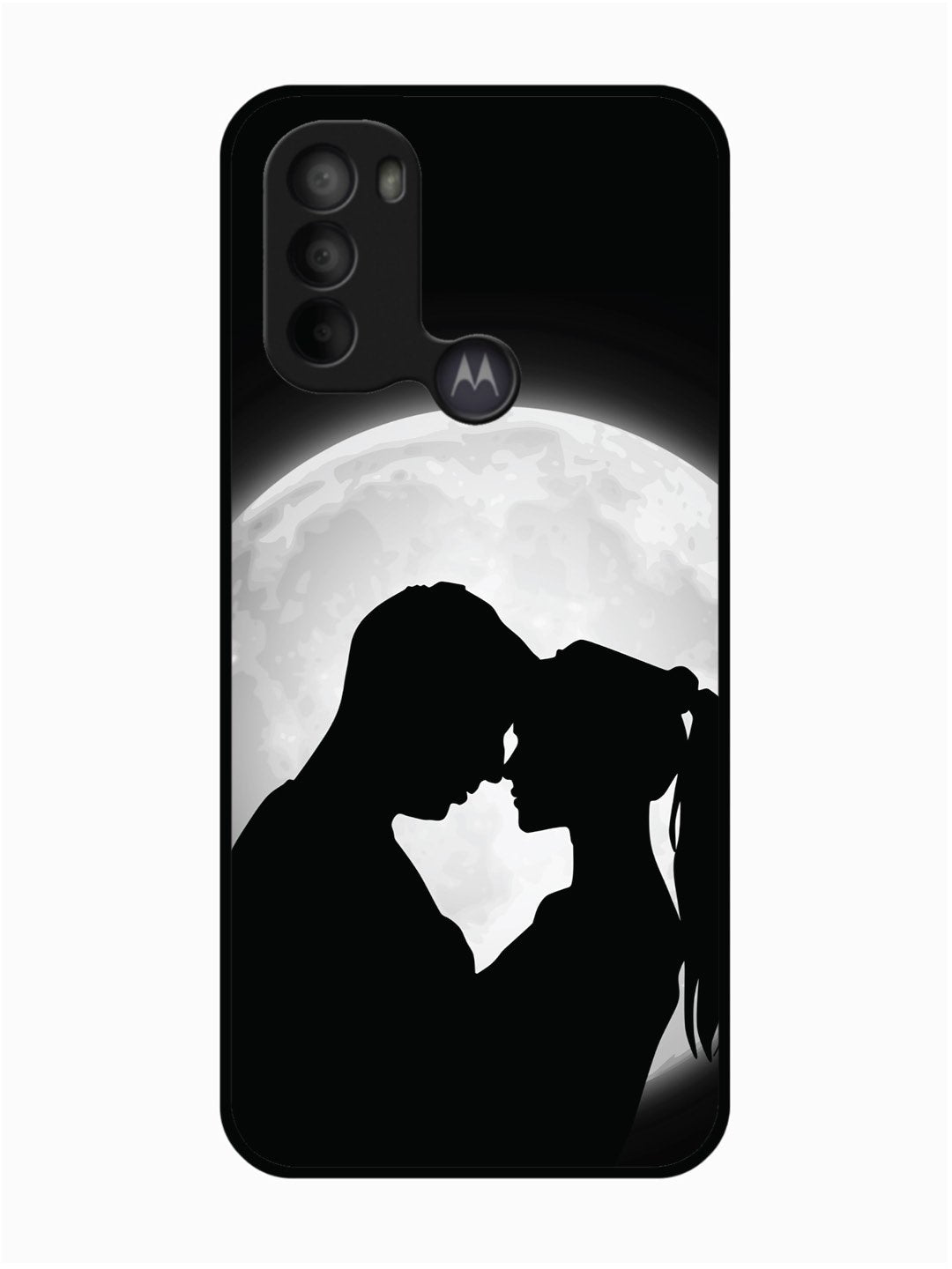 Motorola Moto G31 Couple on Moon