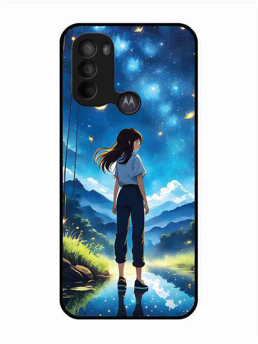 Motorola Moto G31 Girl In Beautiful Forest