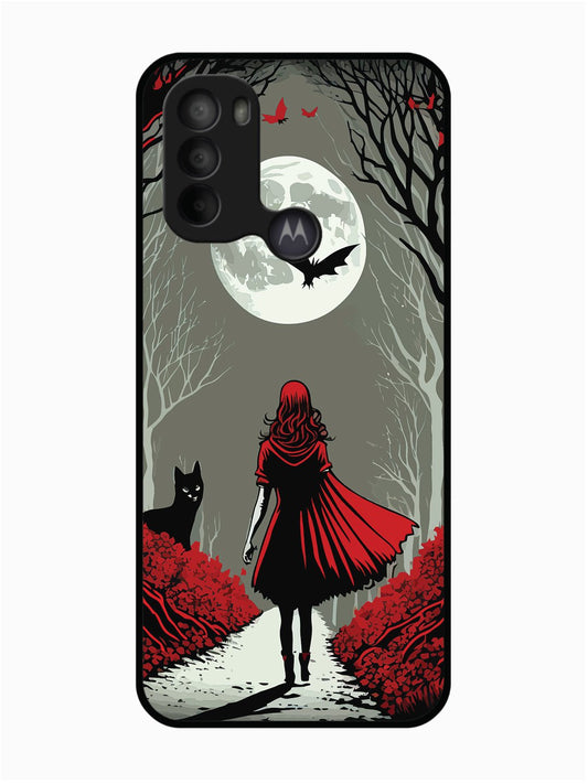 Motorola Moto G31 Scarlet Girl in Red Forest
