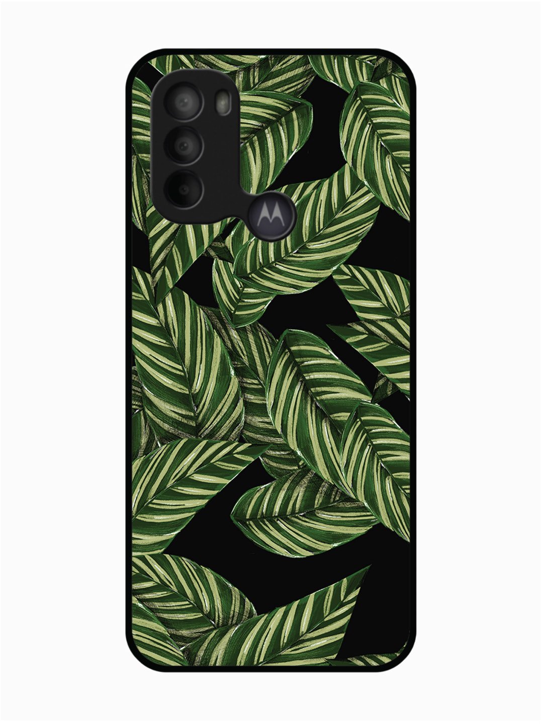 Motorola Moto G31 Leafs Pattern