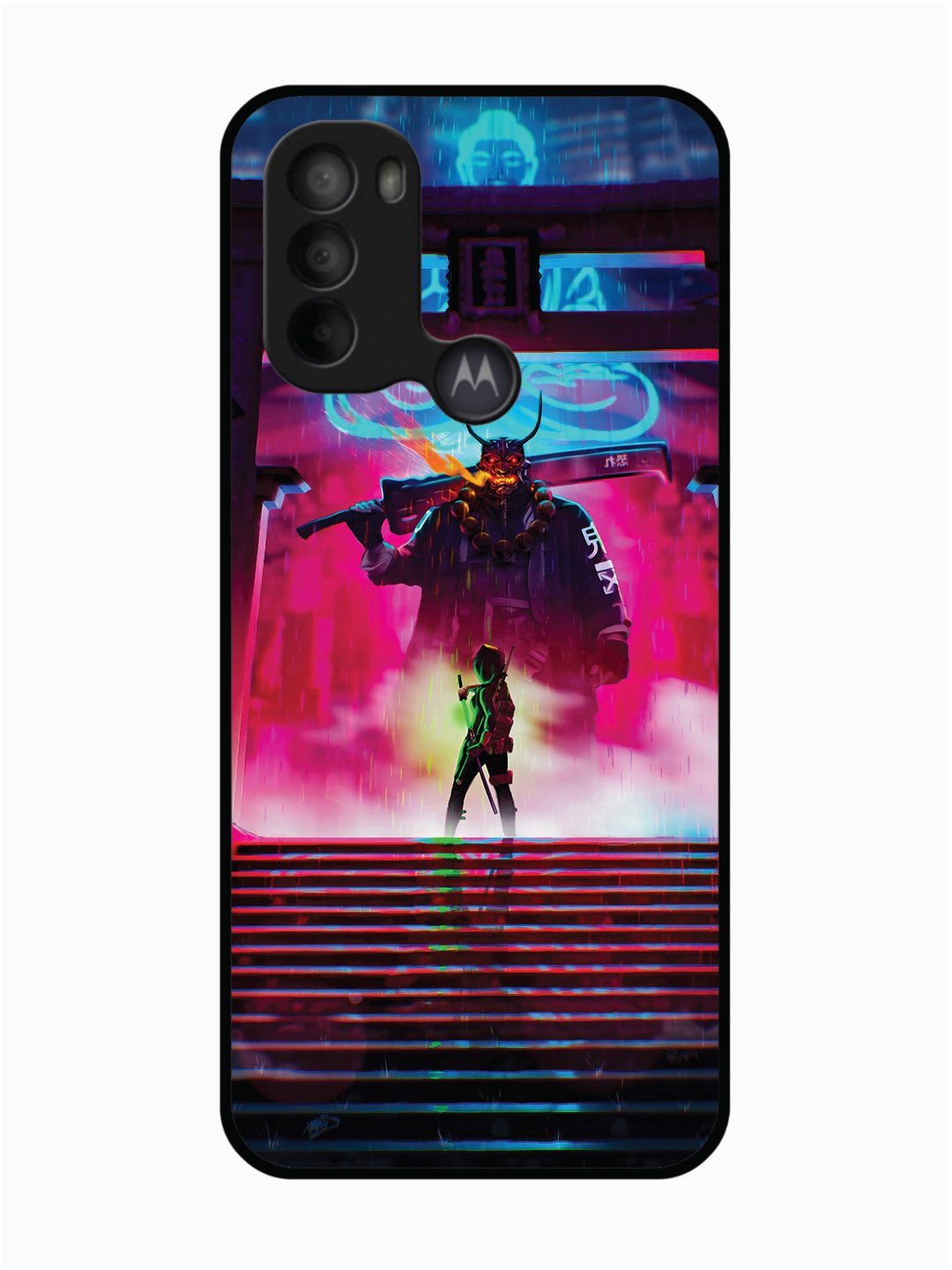 Motorola Moto G31 Cyberpunk Yokai Monster