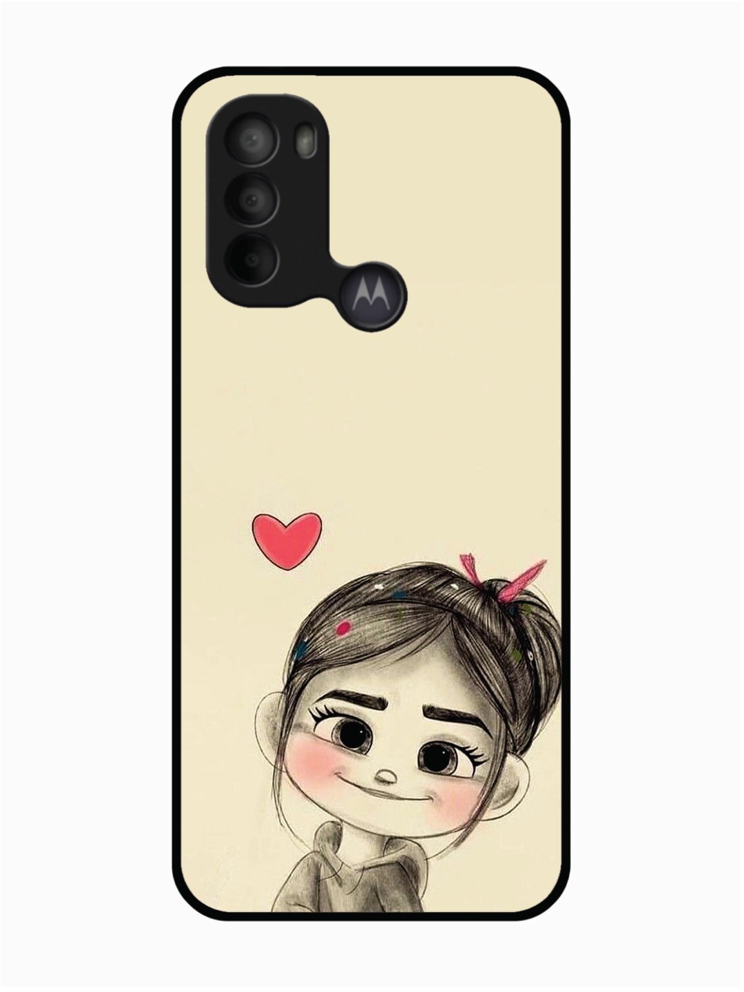 Motorola Moto G31 Cute Girl Looking at You