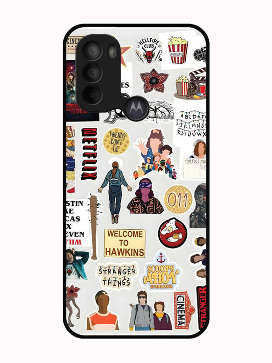Motorola Moto G31 Stranger Things Sticker 2