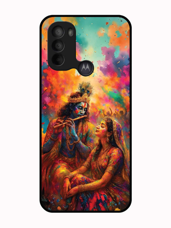 Motorola Moto G31 Radha Krishna Playing Flute
