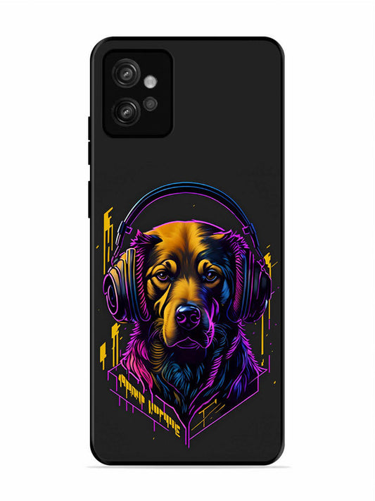 Motorola Moto G32 Music Lover Dog