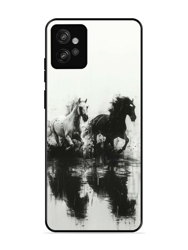 Motorola Moto G32 Black & White Horse