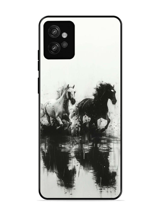 Motorola Moto G32 Black & White Horse