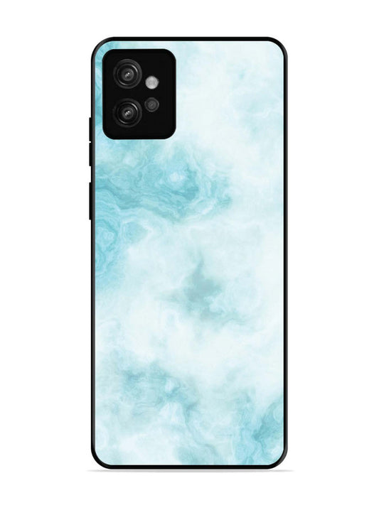 Motorola Moto G32 Light Blue with White Ocean Marble