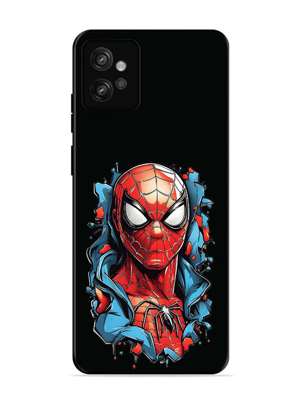 Motorola Moto G32 Spider man street art style