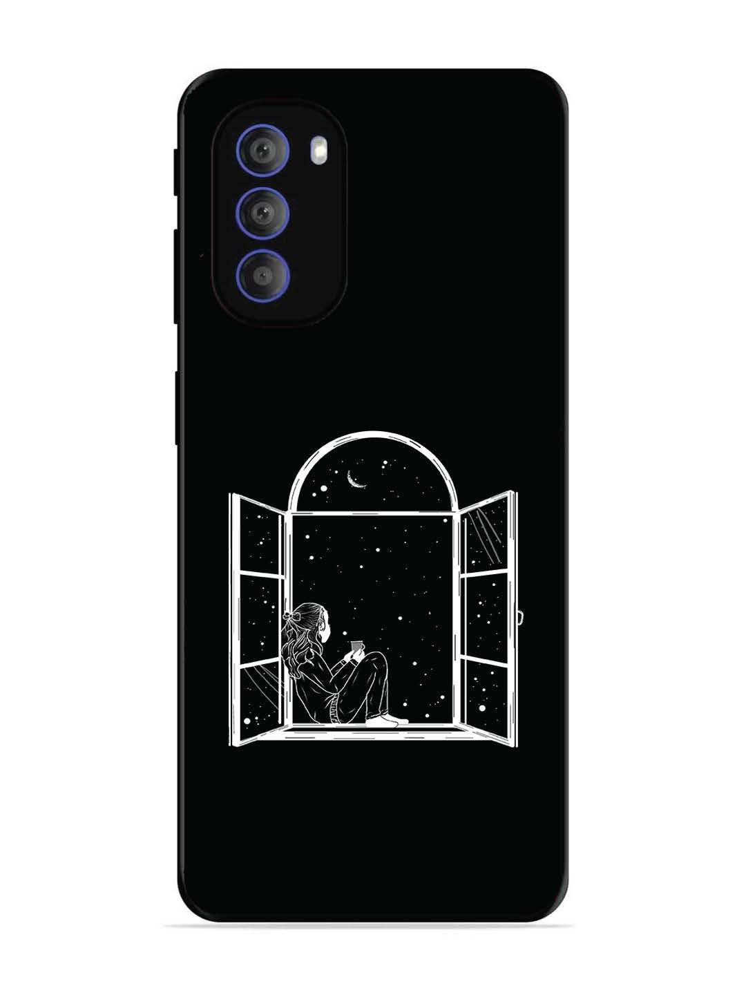 Motorola Moto G51 5G Little Girl on Window