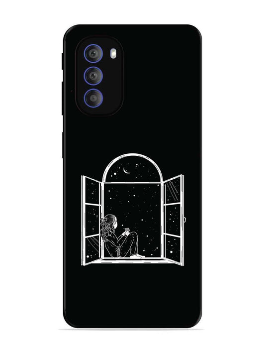 Motorola Moto G51 5G Little Girl on Window