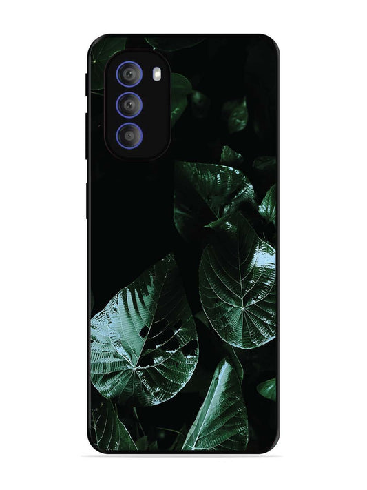 Motorola Moto G51 5G Leafs at night