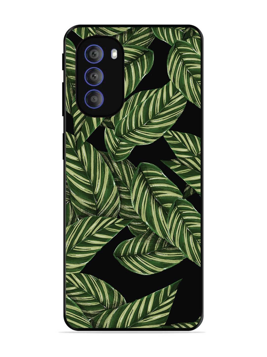 Motorola Moto G51 5G Leafs Pattern