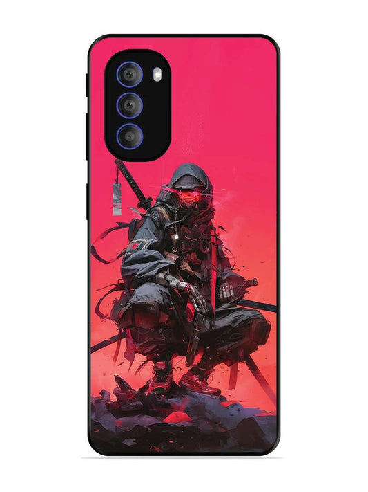 Motorola Moto G51 5G Cyberpunk Ninja Katana