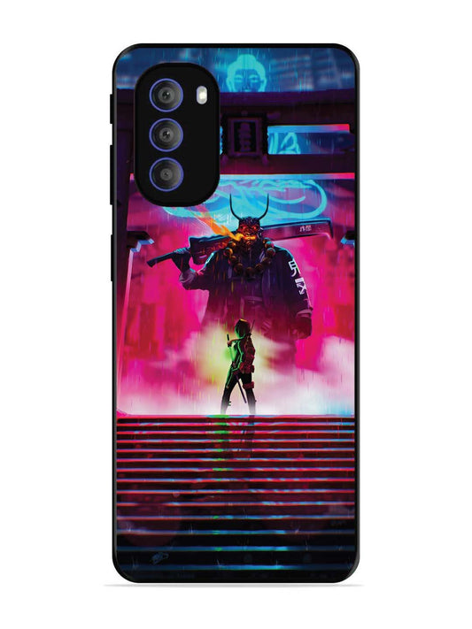 Motorola Moto G51 5G Cyberpunk Yokai Monster