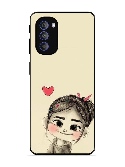 Motorola Moto G51 5G Cute Girl Looking at You