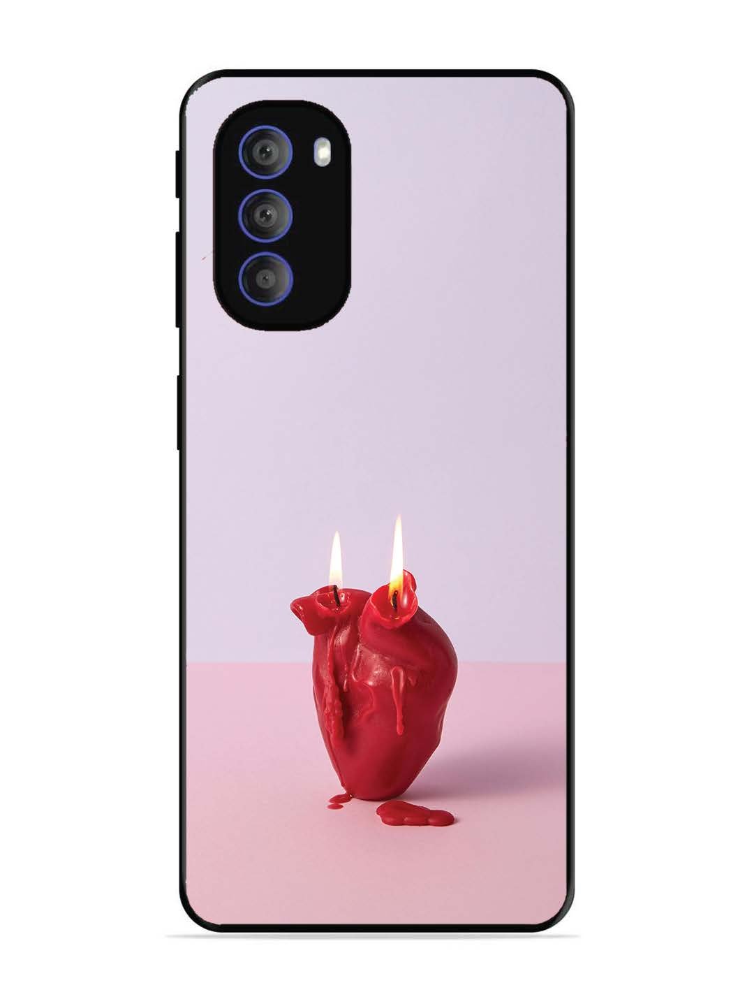 Motorola Moto G51 5G A Lighted Heart Candle