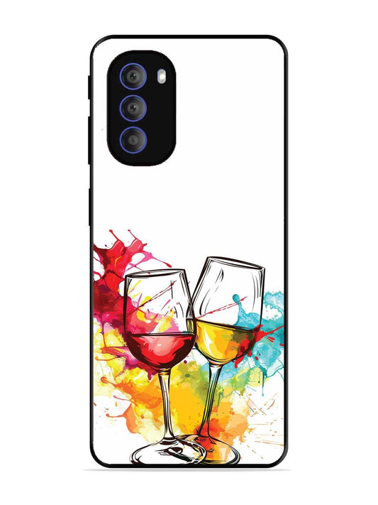 Motorola Moto G51 5G Colorful wine glasses