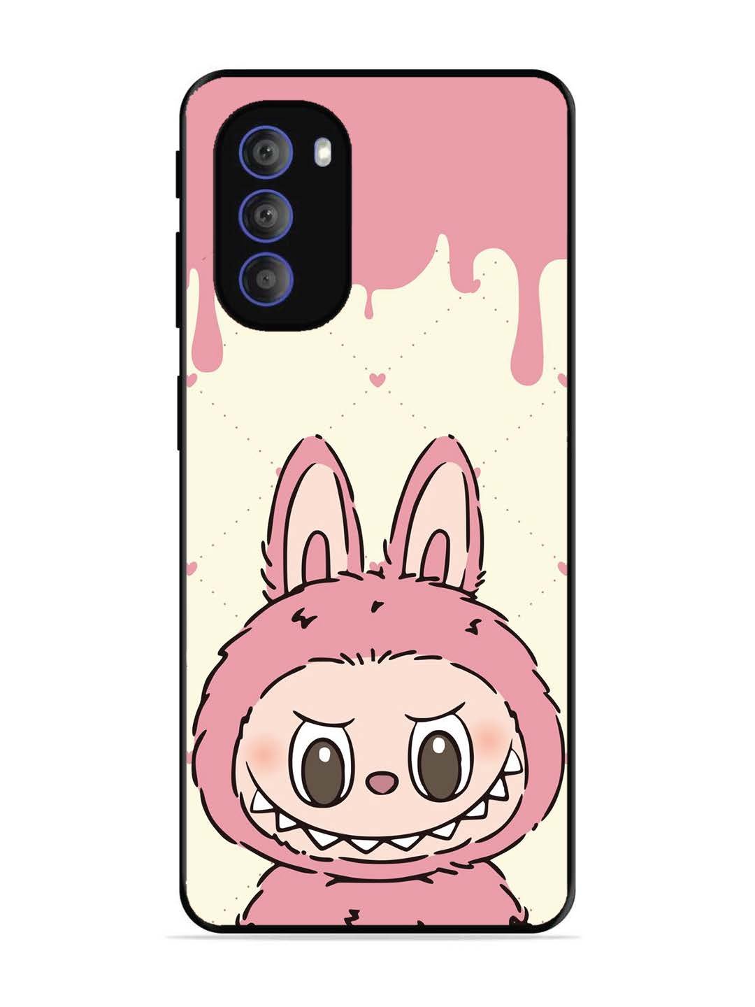 Motorola Moto G51 5G Labubu Closeup Pink