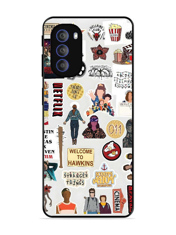 Motorola Moto G51 5G Stranger Things Sticker 2