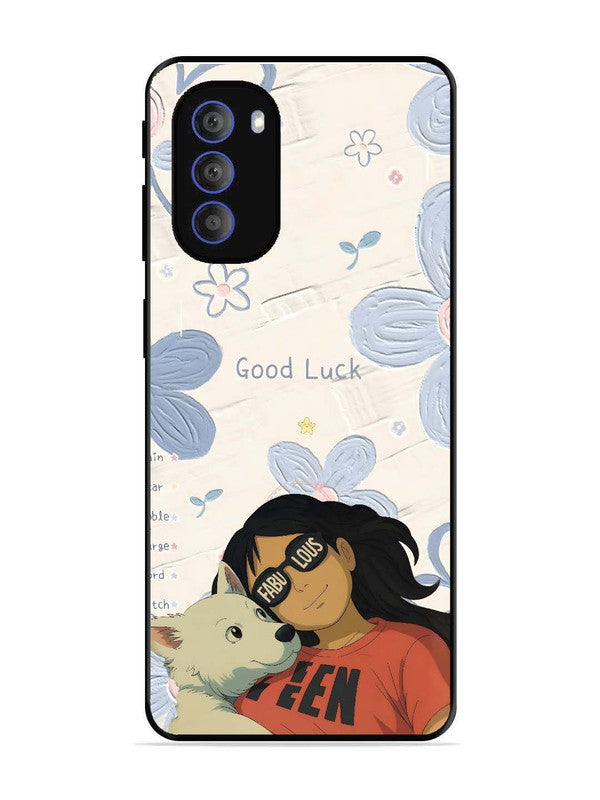 Motorola Moto G51 5G | 2D Metal | Fabulous and Good Luck | MO-G51-424