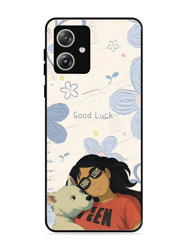 Motorola Moto G54 5G | 2D Metal | Fabulous and Good Luck | MO-G54-424