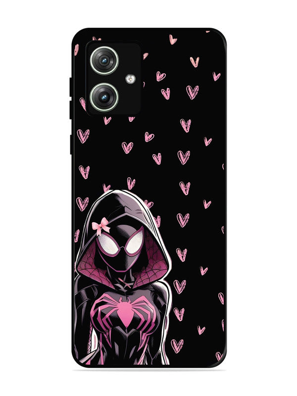 Motorola Moto G54 5G Spidergirl with hearts