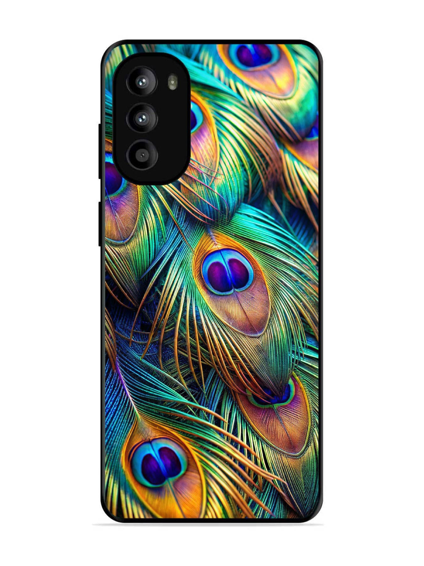 Motorola Moto G62 5G peacock feather