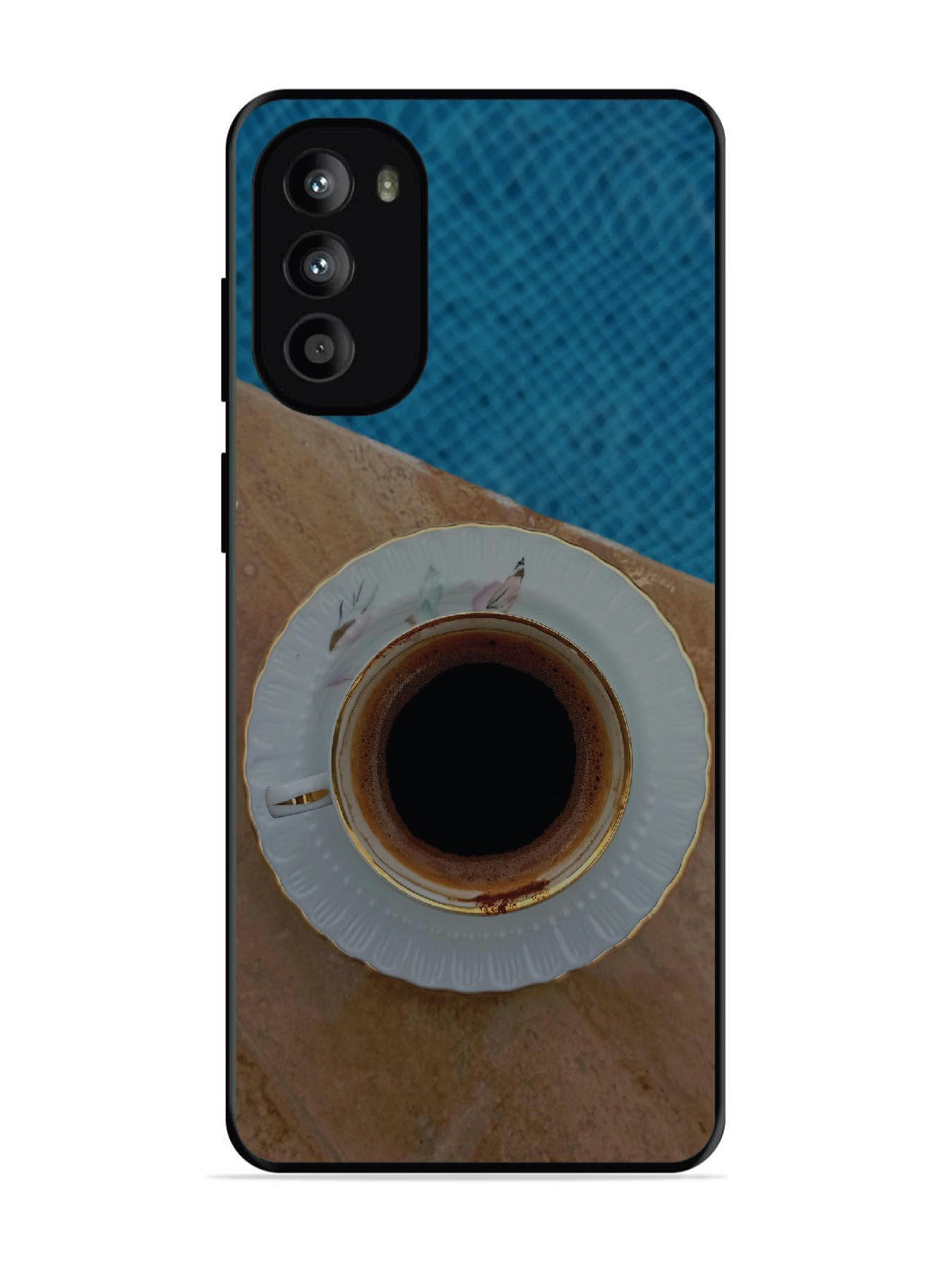 Motorola Moto G62 5G Black Tea Cup Saucer
