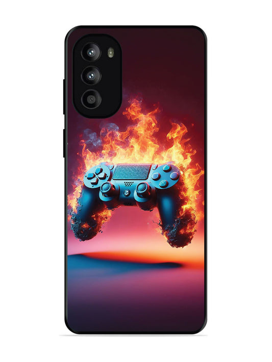 Motorola Moto G62 5G Console on fire