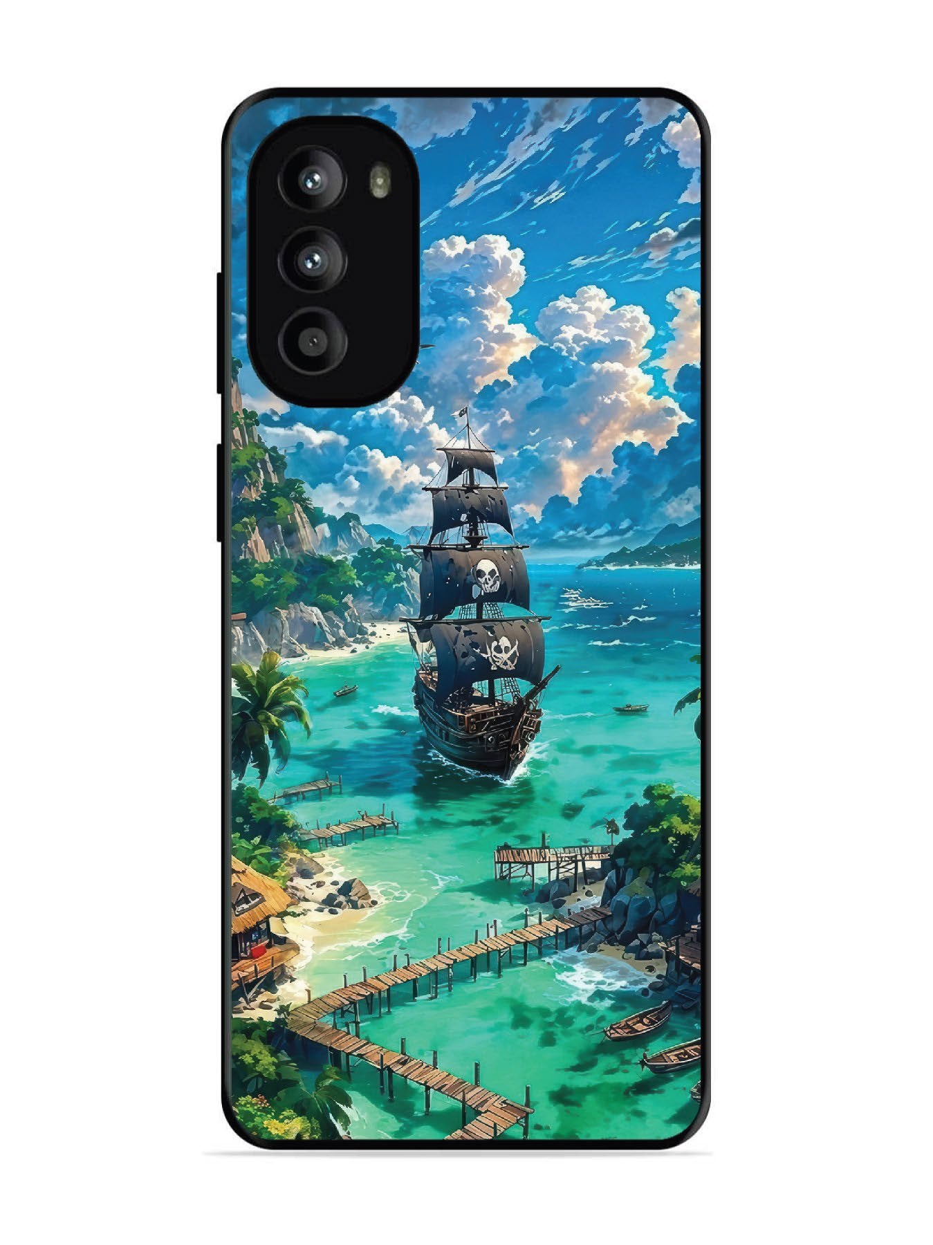 Motorola Moto G62 5G Pirate Ship Island