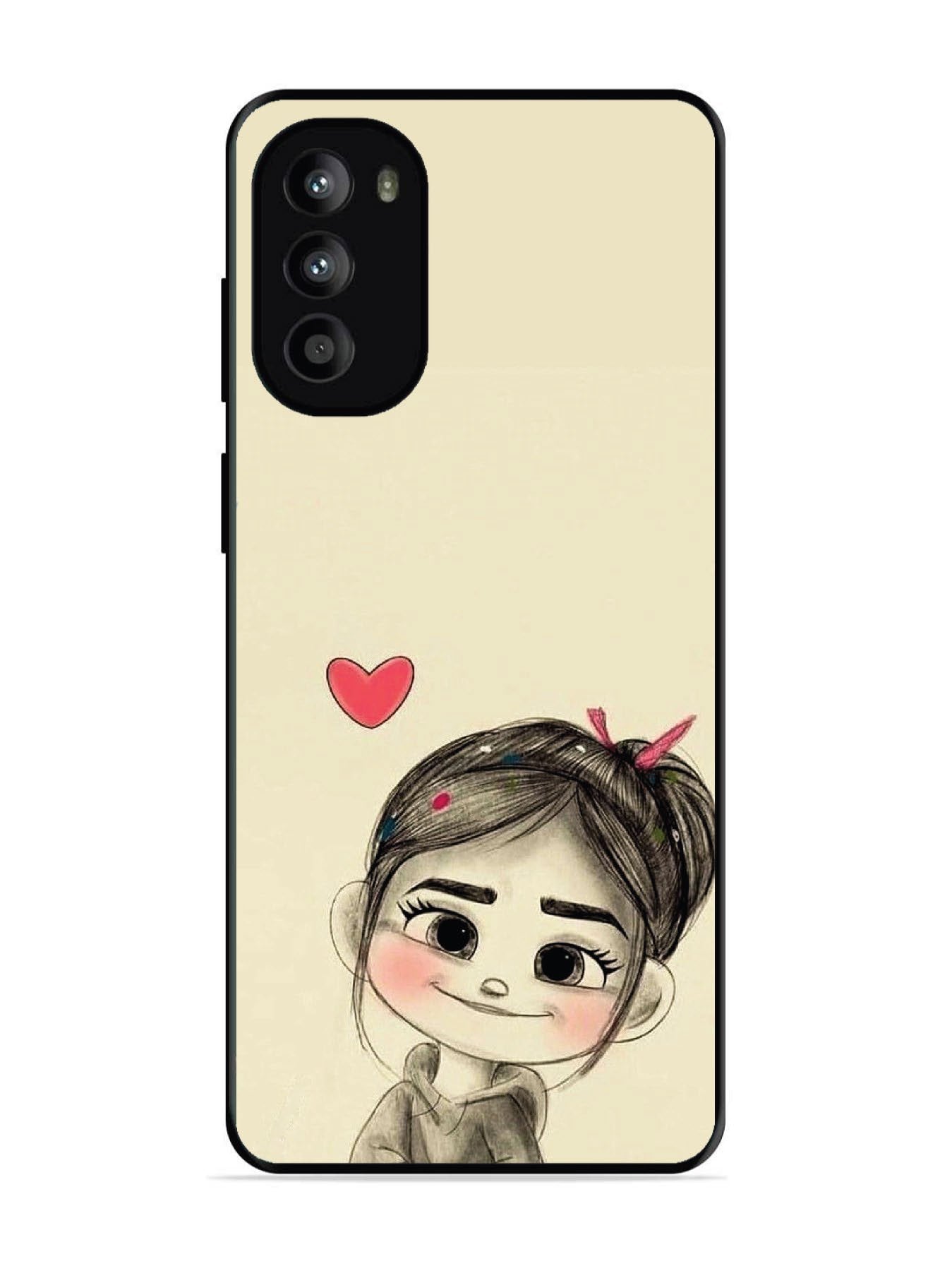 Motorola Moto G62 5G Cute Girl Looking at You