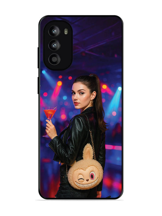 Motorola Moto G62 5G Girl with Labubu Purs