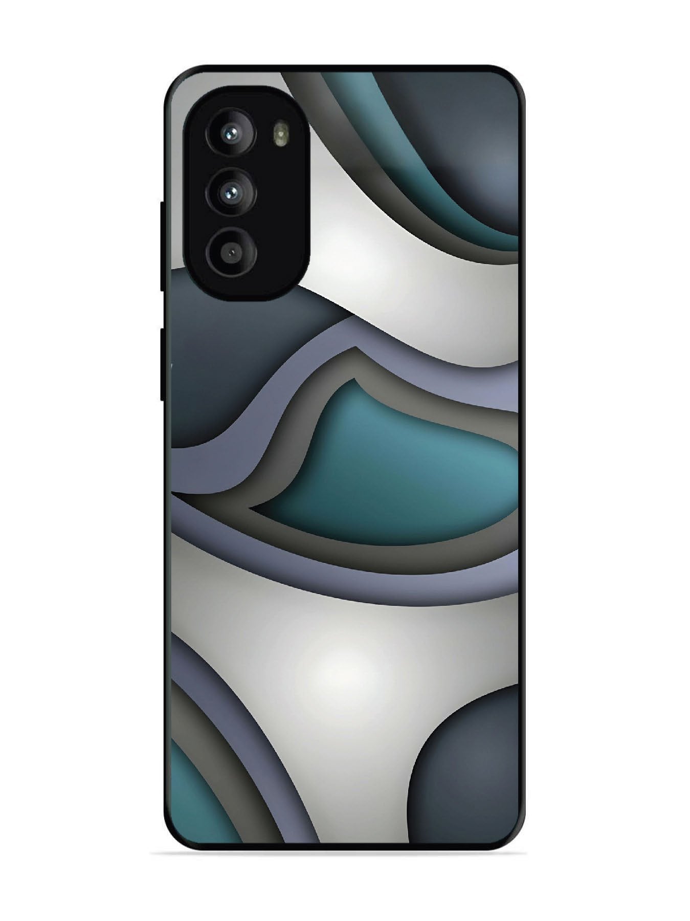 Motorola Moto G62 5G Slate Blue Gradient Wave
