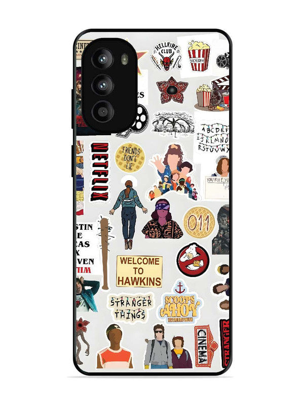 Motorola Moto G62 5G Stranger Things Sticker 2