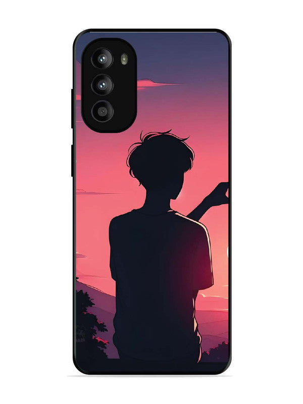 Motorola Moto G62 5G Love Heart with Hand Boy