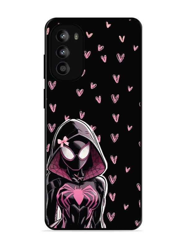 Motorola Moto G62 5G Spidergirl with hearts