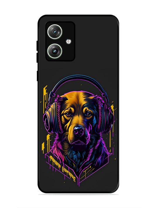 Motorola Moto G54 5G Music Lover Dog