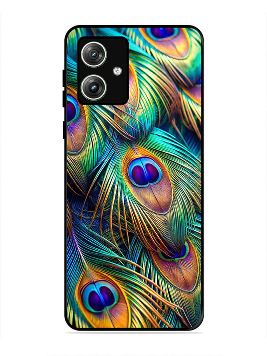 Motorola Moto G64 5g peacock feather