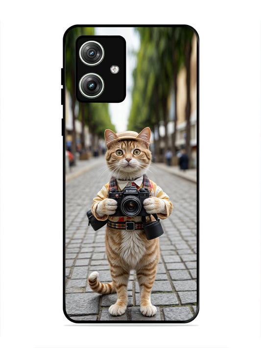 Motorola Moto G64 5g Cat as Cameraman