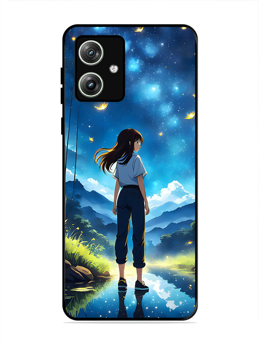 Motorola Moto G54 5G Girl In Beautiful Forest