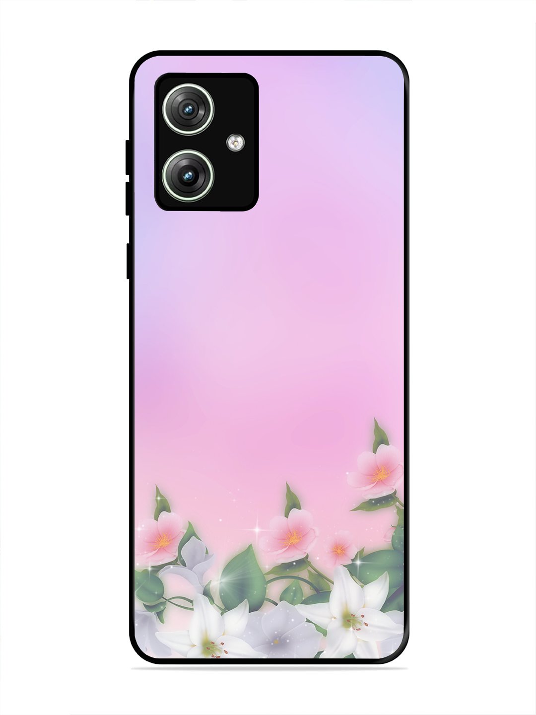 Motorola Moto G54 5G Pink Floral Elegance