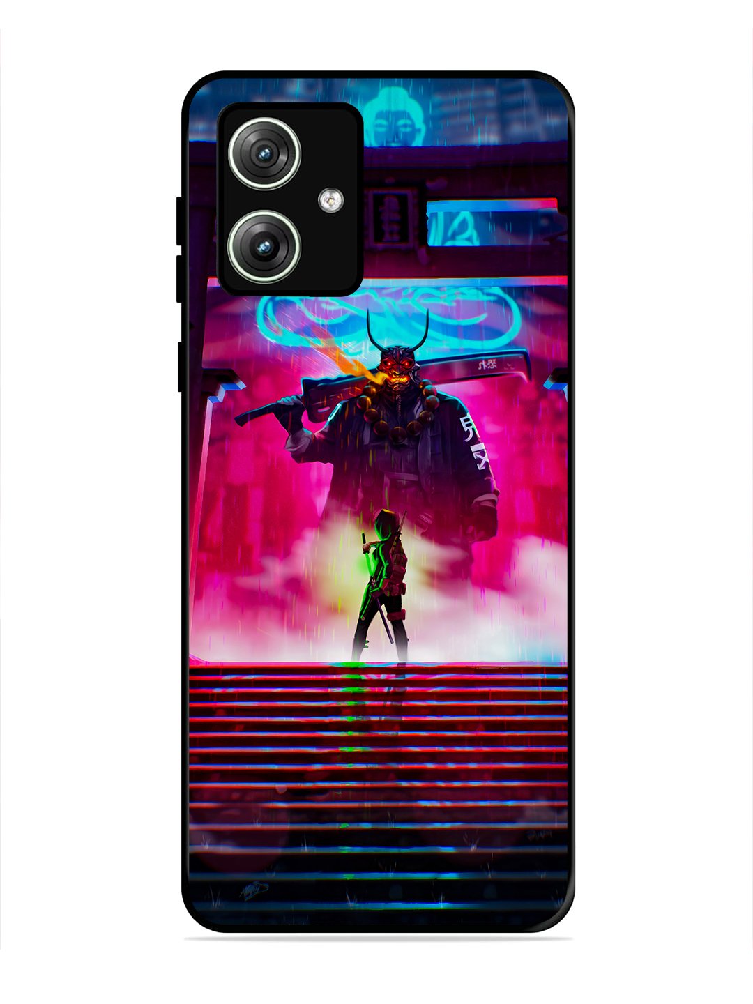 Motorola Moto G64 5g Cyberpunk Yokai Monster