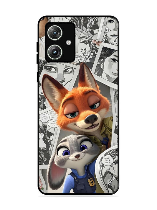 Motorola Moto G64 5G Cute Nick wilde and judy hopps