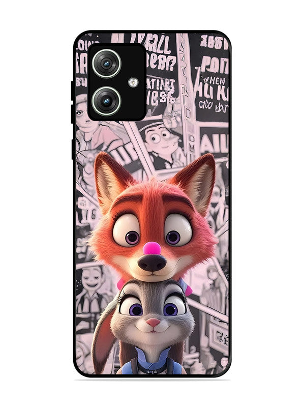 Motorola Moto G64 5G Cute Nick wilde and judy hopps 2
