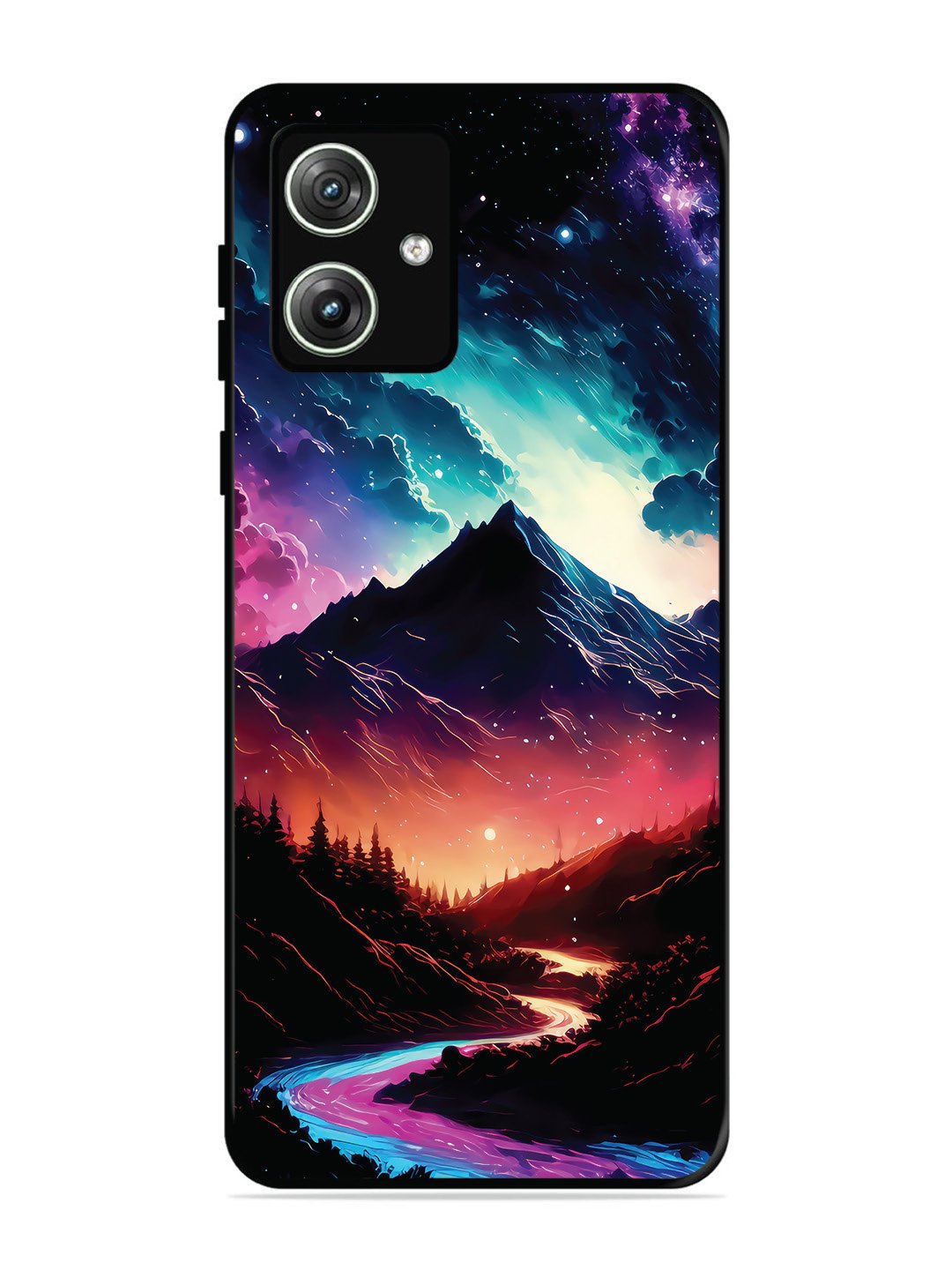 Motorola Moto G64 5g mountain-valley-Colorful-cloud-at-night