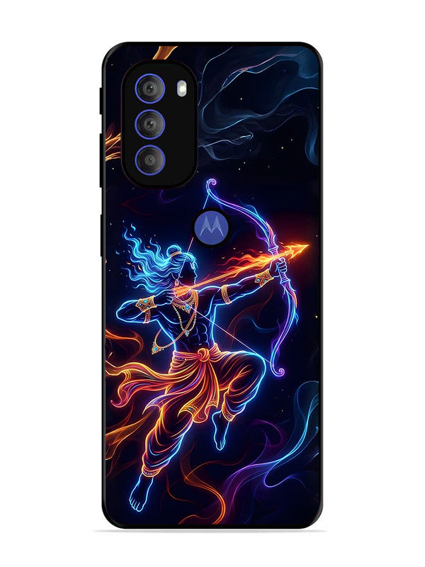 Motorola Moto G71 5G | 2D Metal | The Glowing Archer - Lord Rama | MO-G71-444
