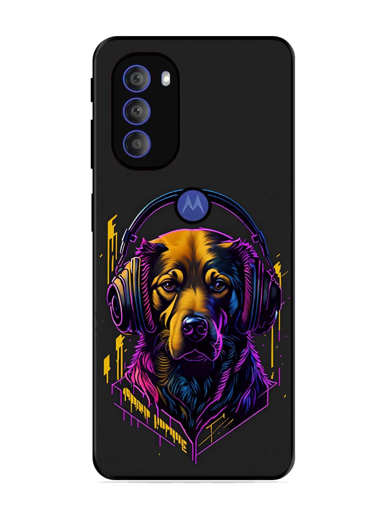 Motorola Moto G71 5G Music Lover Dog