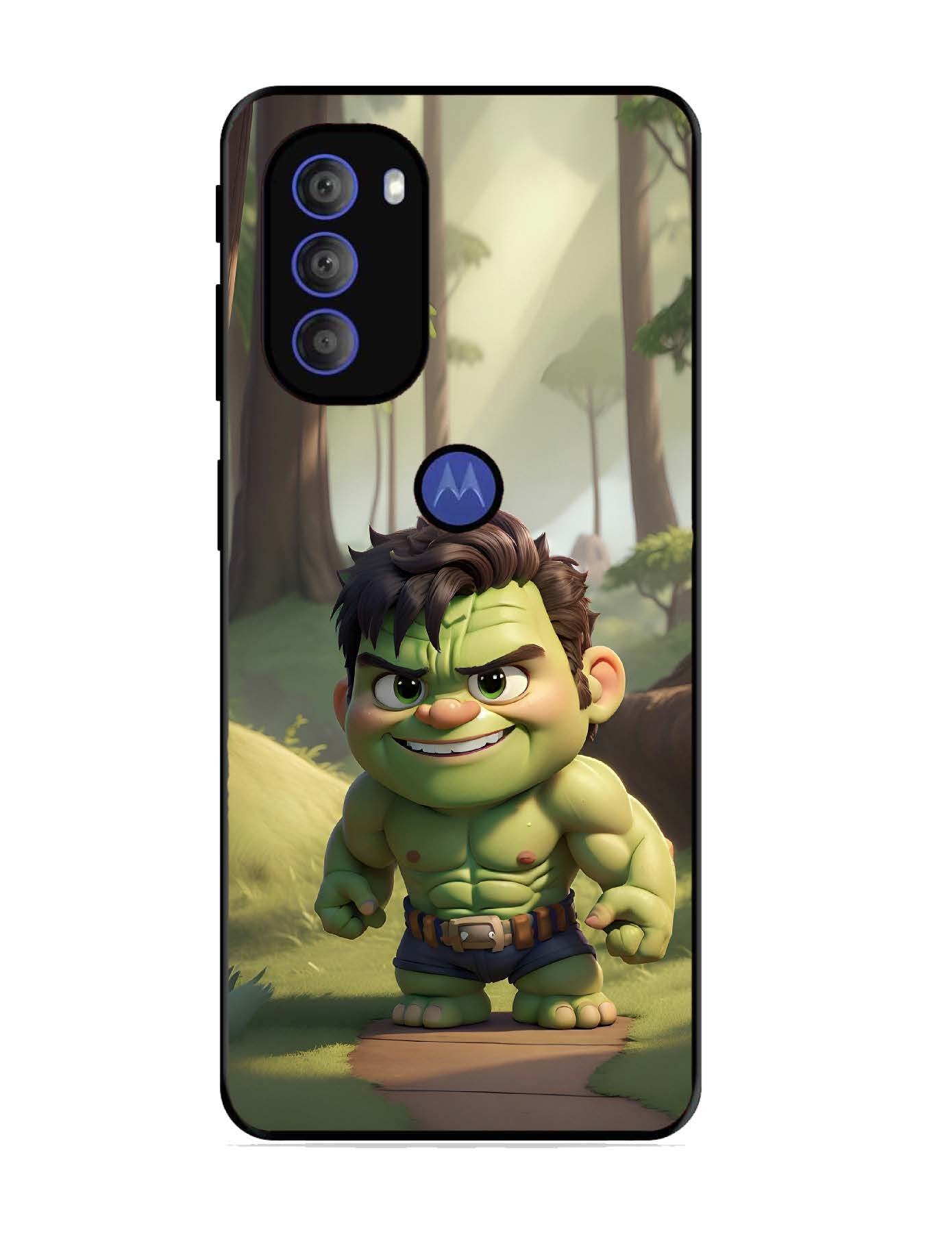 Motorola Moto G71 5G cute baby hulk