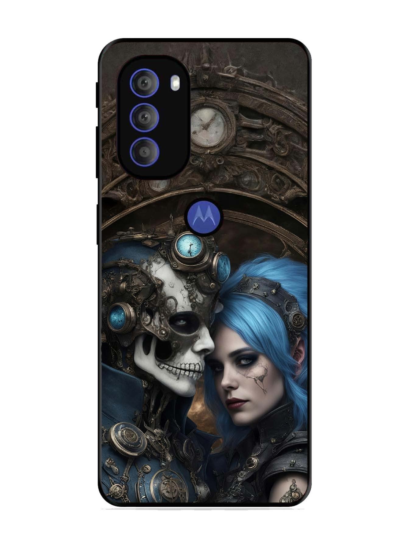 Motorola Moto G71 5G Skeleton & Devil Girl